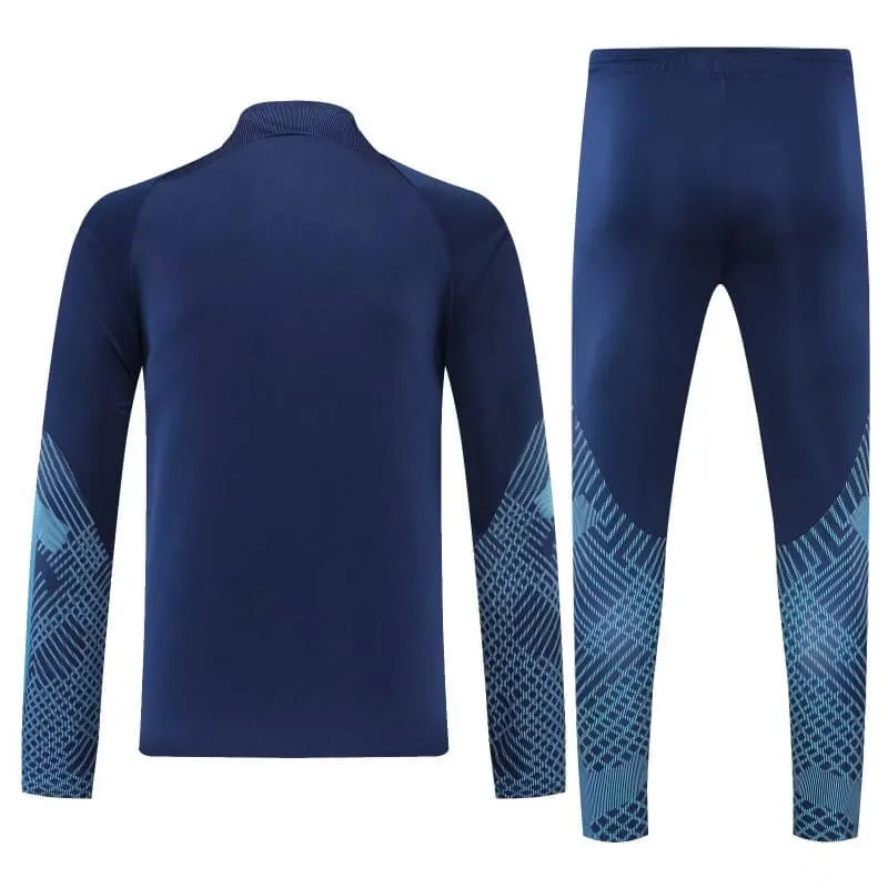 Youth Orange Long Sleeve Suit Training Suit