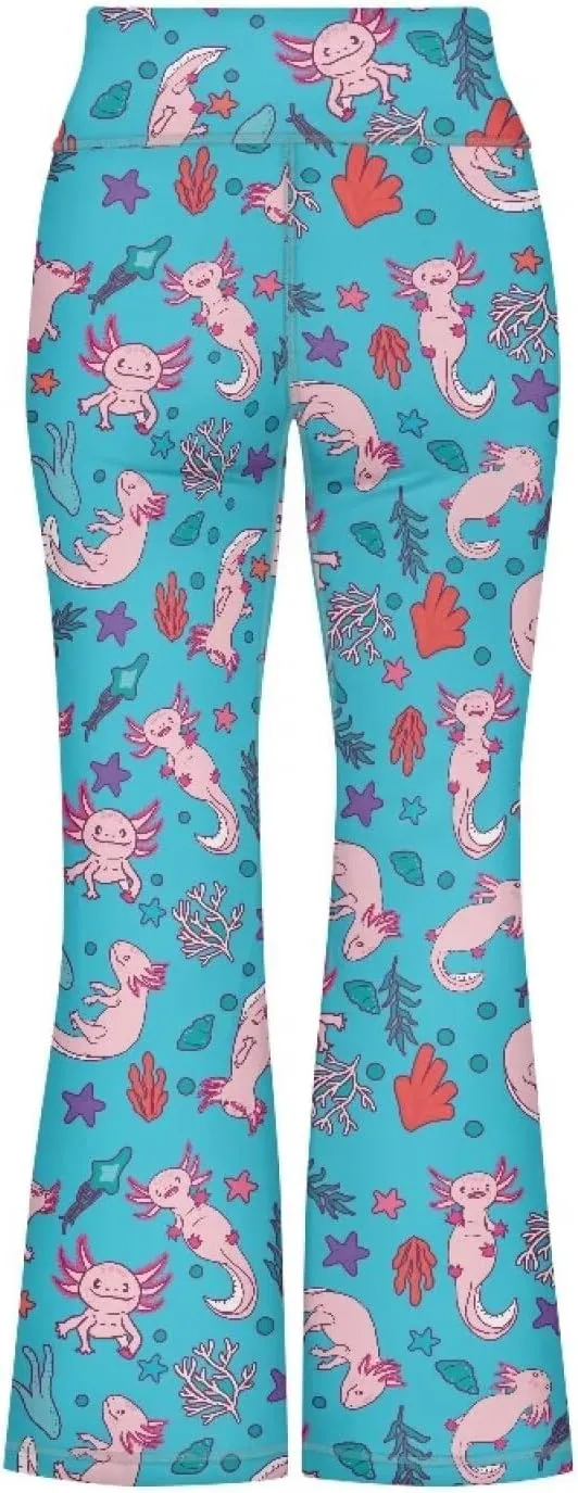 Ystardream Girls Workout Leggings Comfortable Flared Leggings for Girls Teens Kids