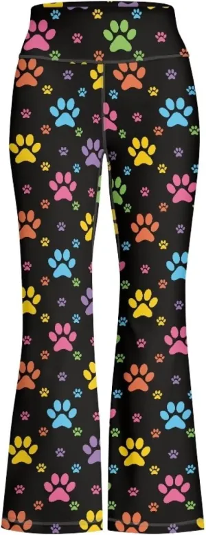 Ystardream Girls Workout Leggings Comfortable Flared Leggings for Girls Teens Kids