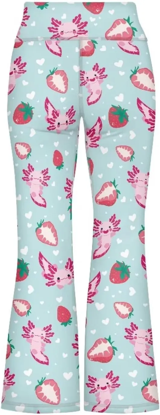 Ystardream Girls Workout Leggings Comfortable Flared Leggings for Girls Teens Kids