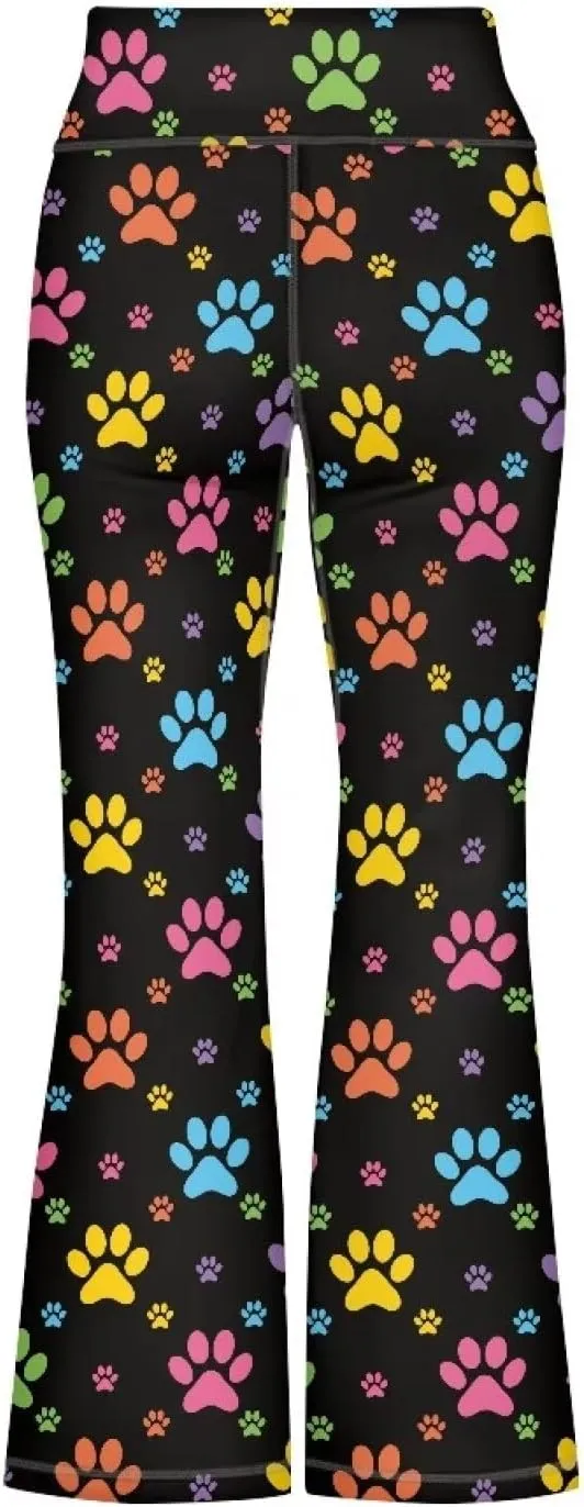 Ystardream Girls Workout Leggings Comfortable Flared Leggings for Girls Teens Kids