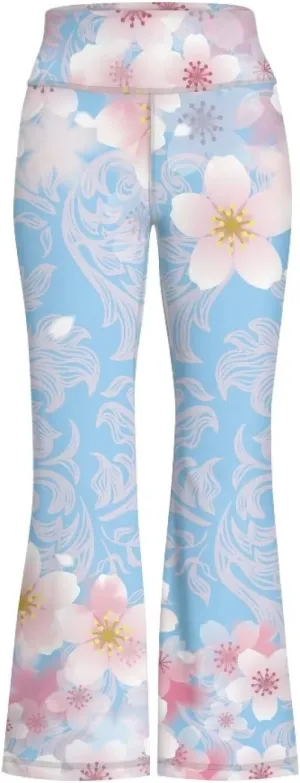 Ystardream Girls Workout Leggings Comfortable Flared Leggings for Girls Teens Kids