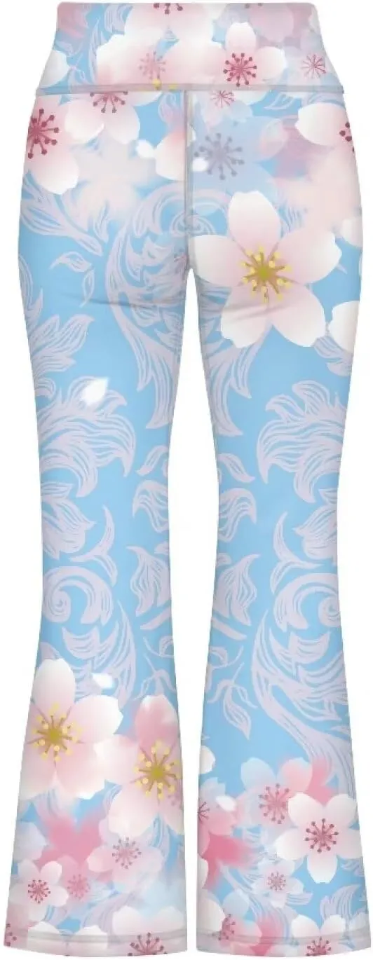 Ystardream Girls Workout Leggings Comfortable Flared Leggings for Girls Teens Kids