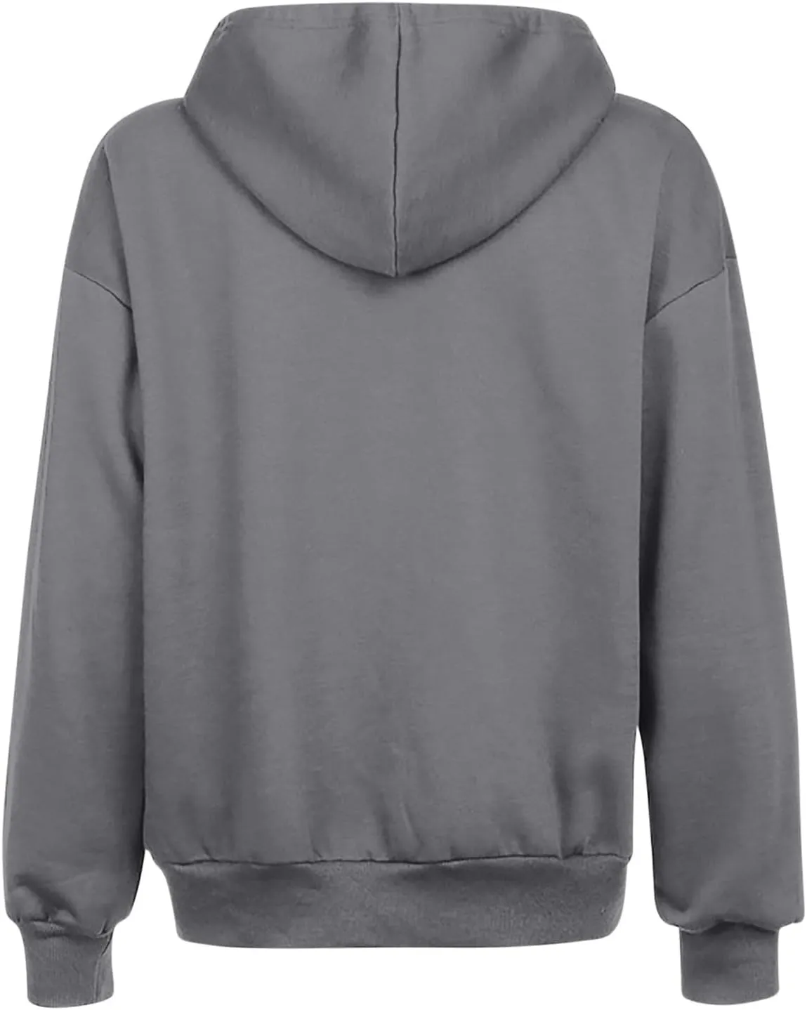 Zip Up Hoodies for Women Long Sleeve Fall Oversized Sweatshirts Fleece Y2K Jacket with Pockets 2024 Fashion Clothes