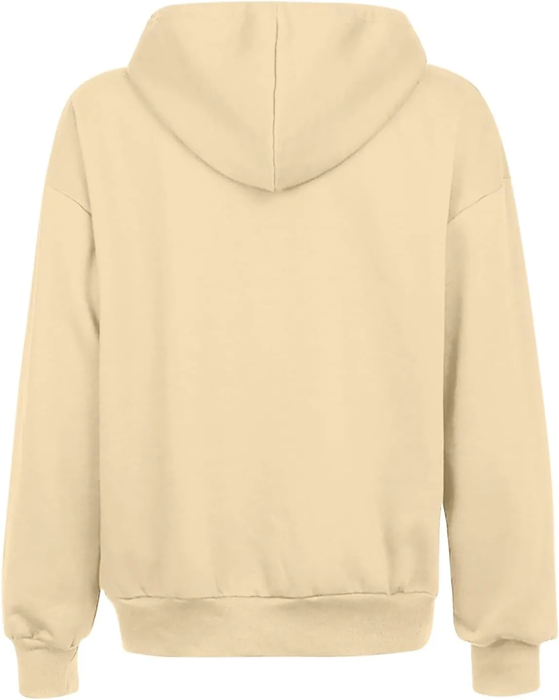 Zip Up Hoodies for Women Long Sleeve Fall Oversized Sweatshirts Fleece Y2K Jacket with Pockets 2024 Fashion Clothes